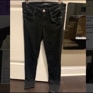 Joe’s jeans, black dress jeans, ankle jeans